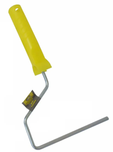 Ручка для мінівалика пласт. 6/100мм Сталь